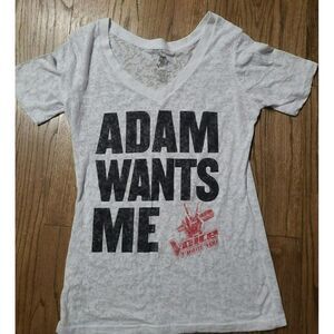 The Voice "Adam Wants Me" Womens tshirt